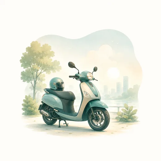 Ilustração — seguro moto