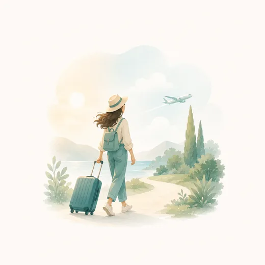 Ilustração — seguro viagem